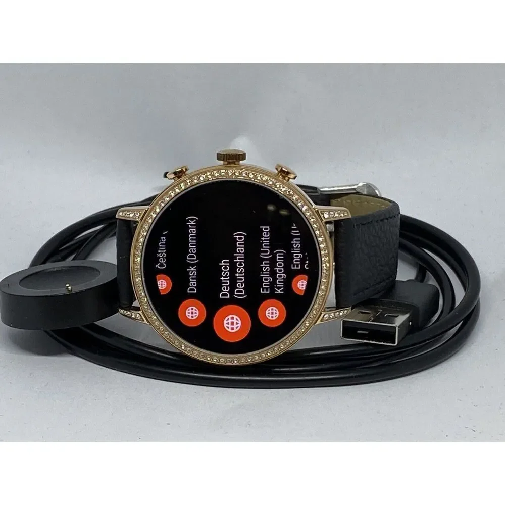 Fossil Gen 4 Authentic Digital Dial Smart Watch Custom Band FTW6011 LT441
